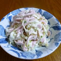 妙香ママ's cooksnap of when they made 大根と魚肉ソーセージのわさびマヨ和え.