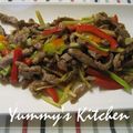 MrsYummy's cooksnap of when they made 青じそドレッシングDEチンジャオロース.