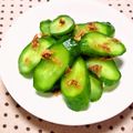 apple＊tree's cooksnap of when they made にんにく風味のきゅうりの浅漬け.
