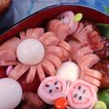 kokaママ's cooksnap of when they made ☆キャラ弁♬ウインナーのひまわり☆.