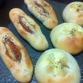 ゆっさる's cooksnap of when they made すごうま♪パン屋さんみたいなべーコンパン.