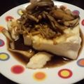 サトモユリア's cooksnap of when they made 豆腐ステーキ✤きのこ添え.
