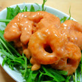 スマイルちょこ's cooksnap of when they made 卵不要♡フリッター風えびマヨ.