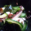 ereebo's cooksnap of when they made たこときゅうりの酢のもの.