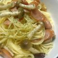 Steez's cooksnap of when they made アーリオ・オーリオ・エ・ペペロンチーノ★.