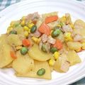 chokomi513's cooksnap of when they made 簡単☆ベーコン•ポテト☆バター仕上げ.