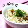 MeguBroaden's cooksnap of when they made 楽々おもてなしご飯☆きのこご飯.