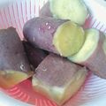 ☆utamaru★'s cooksnap of when they made 塩麹で。簡単、美味しくサツマイモ.