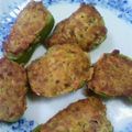 のじまさん's cooksnap of when they made カレー味ピーマンの肉詰め☆.