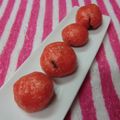 るらちゃん's cooksnap of when they made お祝い✿ミニ紅白まんじゅう✿ふっくら.