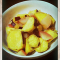 quincedrop's cooksnap of when they made 材料３つ☆簡単さつまいもとりんごの甘煮♪.