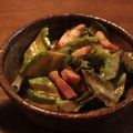 ウシ美's cooksnap of when they made 四角豆のベーコンバター炒め.