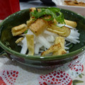 さなちゅら's cooksnap of when they made 簡単♪　大根と揚げのサラダ.