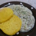 こうにゃんママ's cooksnap of when they made ★カレークリーム　ミートソース★.