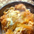 haru626's cooksnap of when they made １０分でできる唐揚げで親子丼♪.