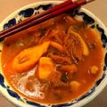 machinco's cooksnap of when they made かぼちゃのほっこり和風あんけけうどん♪.