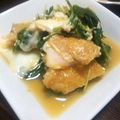 ＲＫまま's cooksnap of when they made 簡単♪水菜とお揚げの卵とじ.