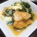 ＲＫまま's cooksnap of when they made 簡単♪水菜とお揚げの卵とじ.