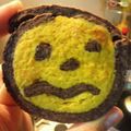 ボンみき's cooksnap of when they made ハロウィンにかぼちゃクッキー.