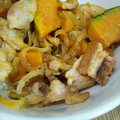 ｊ−ｊ−ｆ's cooksnap of when they made かぼちゃと豚肉の簡単炒め.