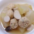 shyuco75's cooksnap of when they made 冬瓜と肉団子のメチャウマ煮.