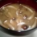 Reina6's cooksnap of when they made 体が温まる美味しいきのこ汁.