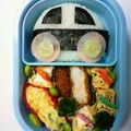 シングルみどり's cooksnap of when they made 3才のﾊﾞｰｽﾃﾞｰ弁当.