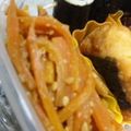 １ねんせい♪'s cooksnap of when they made お弁当に！人参のにんにくバター醤油炒め.