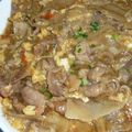 sizunyanko's cooksnap of when they made めんつゆで簡単豚とごぼうの柳川煮.