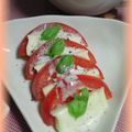 ＴＯＭＯＷＡＴ's cooksnap of when they made カプレーゼ風？簡単♪フレンチトマトサラダ.
