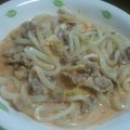 chii☆★☆'s cooksnap of when they made キムチクリームうどん.