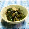 シャンプーハット's cooksnap of when they made ピーマン海苔ゴマ和え.