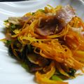 maruru-nn's cooksnap of when they made プレ農家めし◆にんじん厚揚げベーコン炒め.