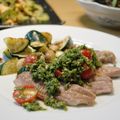 ケチャ＆ウル's cooksnap of when they made さっぱりうまい豚肉のサルサヴェルデソース.