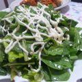 monchanママ's cooksnap of when they made サラダほうれん草マヨ白ワインビネガー和え.