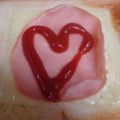 ありかん's cooksnap of when they made チーズハムトースト＊簡単＊朝食に♪.