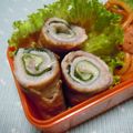 ゆうかりコアラ's cooksnap of when they made 豚肉のしそチーズ巻き.