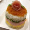 ハッピーマー's cooksnap of when they made 女の子限定♥ちらし寿司ケーキ.