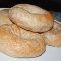 chii3siawase's cooksnap of when they made ライ麦ベーグル.