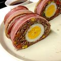 くらくkuraku's cooksnap of when they made ゆで卵入りミートローフ.