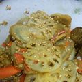 みっくん609's cooksnap of when they made れんこん・にんじん・ごぼうの炒めサラダ.