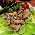 ゆーたんたん's cooksnap of when they made 大根と甘辛いお肉のスイチリマヨサラダ.