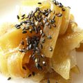 しあわせな食卓's cooksnap of when they made ヤーコンきんぴら.