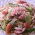 chieko333's cooksnap of when they made 【焼きうどん】.