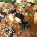kimimaruo's cooksnap of when they made ナスとシシトウのマーボ炒め.