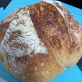 梦华's cooksnap of when they made 捏ねないサワードウブレッド.