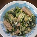 さっこっぷー's cooksnap of when they made あっさり！スパムとほうれん草のチャンプル.