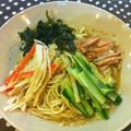 みのりっくす's cooksnap of when they made 具たっぷりで♡ごまだれぶっかけそうめん.