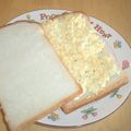 piro55's cooksnap of when they made ハニーマスタードの卵サンド☆.