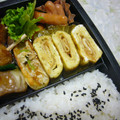 白いカピバラ's cooksnap of when they made お好み焼き味の★たまご焼き★.